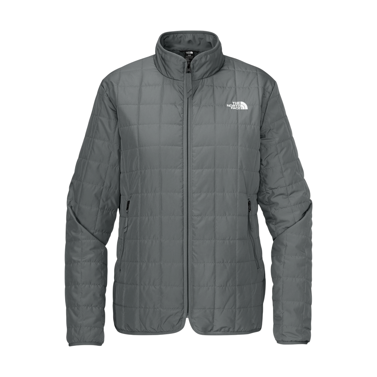 The North Face Women's Iron Drift Quilted Jacket in Smoked Pearl Grey — custom branded by Motive