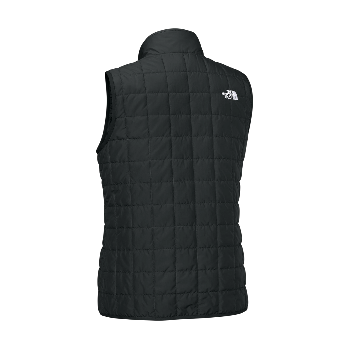 The North Face Women's Iron Drift Quilted Vest in TNF Black — custom branded by Motive