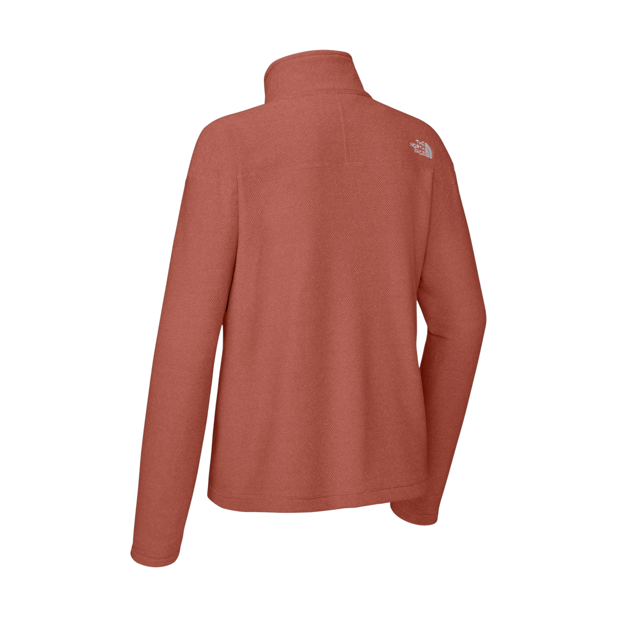 The North Face Women's Textured Pine Grove 1/2-Zip in Mars Dust Heather — custom branded by Motive