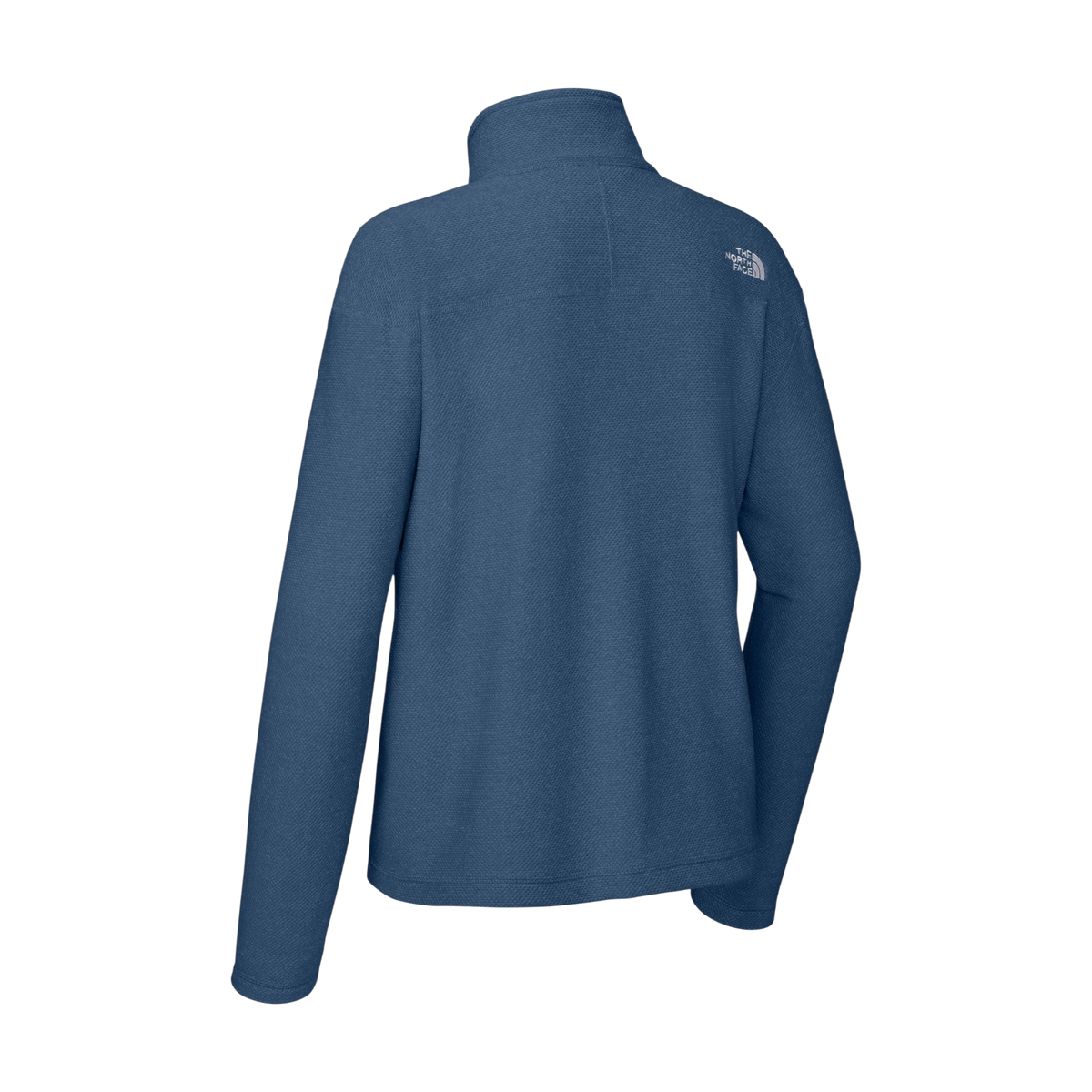 The North Face Women's Textured Pine Grove 1/2-Zip in Shady Blue Heather
