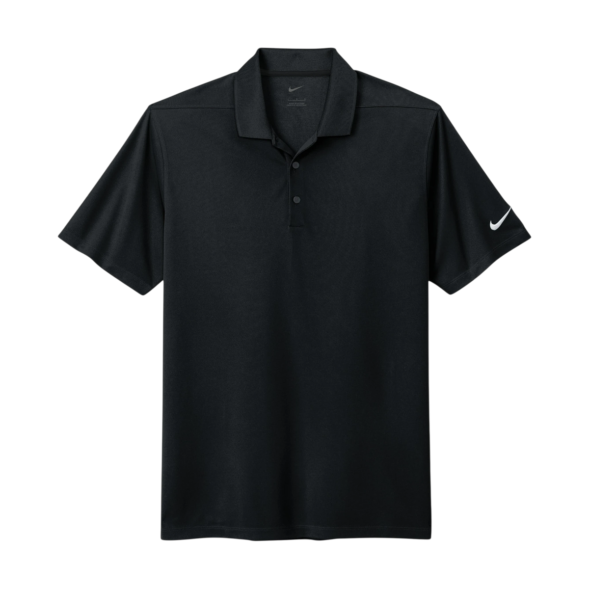 Nike Dri-FIT Micro Pique 2.0 Polo in Black — custom branded by Motive