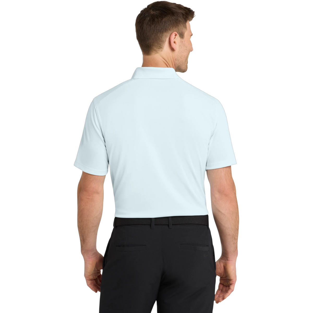 Nike Dri-FIT Micro Pique 2.0 Polo in Blue Tint — custom branded by Motive