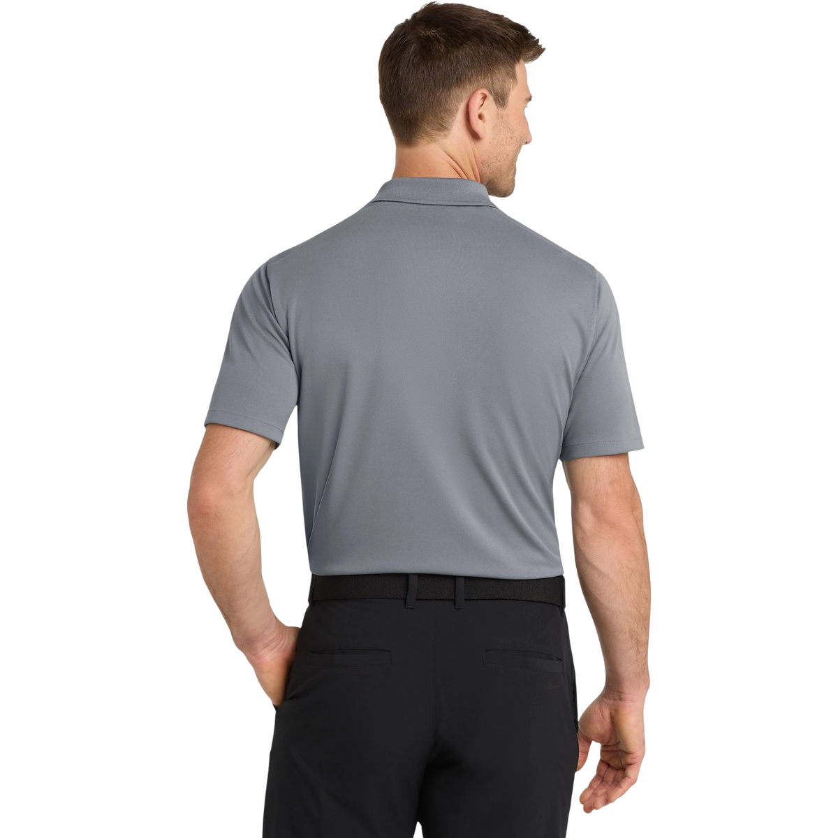 Nike Dri-FIT Micro Pique 2.0 Polo in Cool Grey