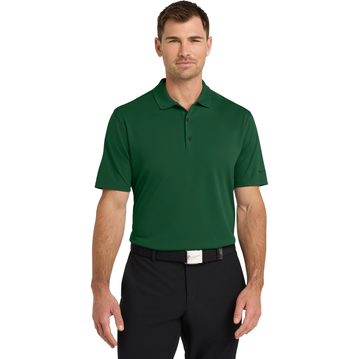 Nike Dri-FIT Micro Pique 2.0 Polo in Gorge Green — custom branded by Motive