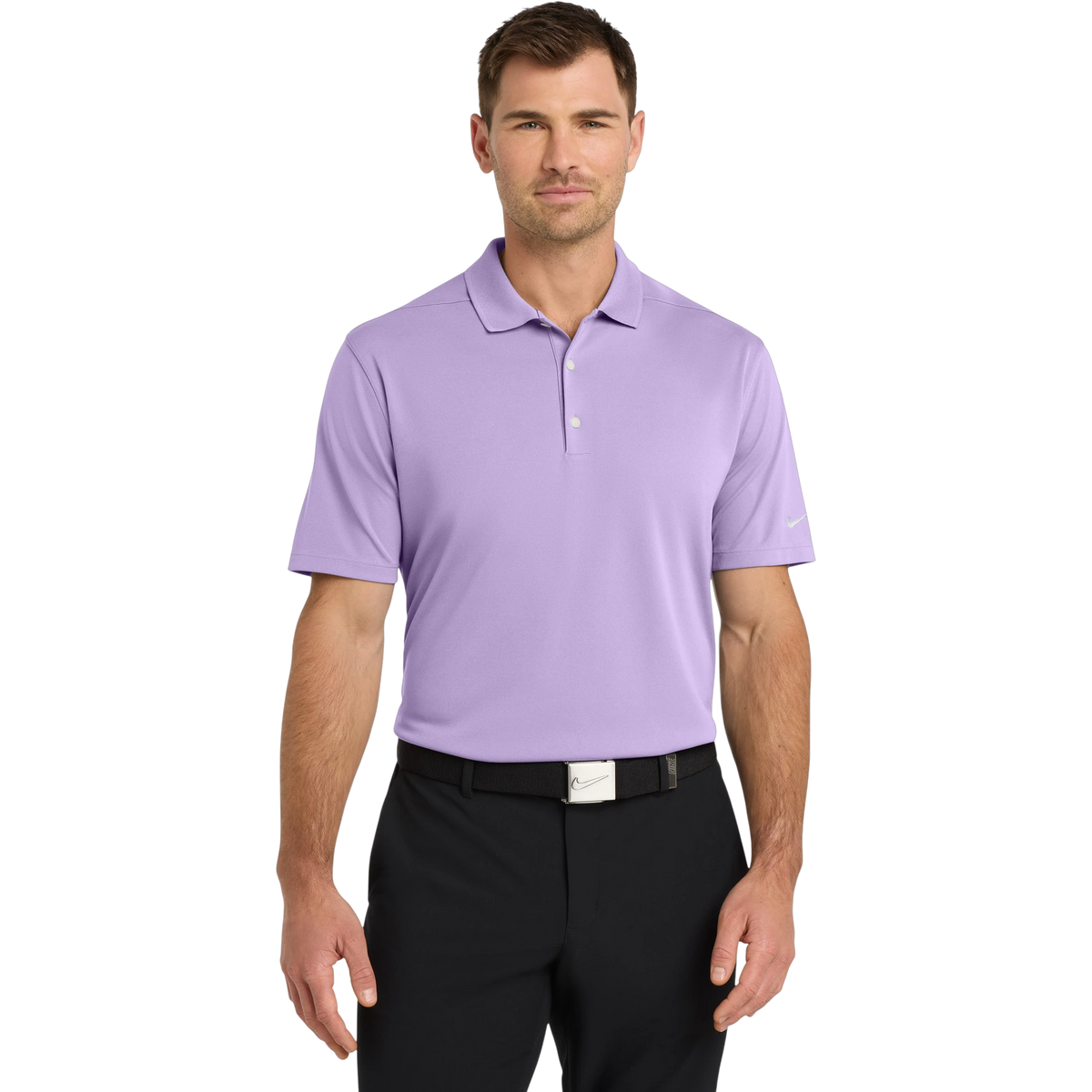 Nike Dri-FIT Micro Pique 2.0 Polo in Urban Lilac — custom branded by Motive