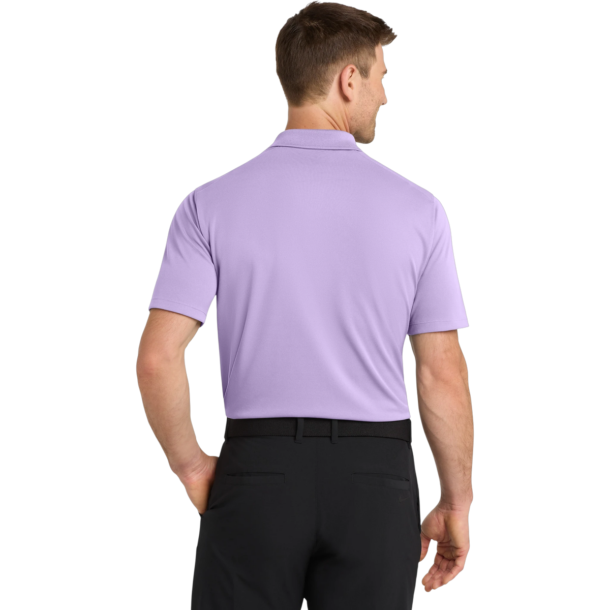 Nike Dri-FIT Micro Pique 2.0 Polo in Urban Lilac — custom branded by Motive