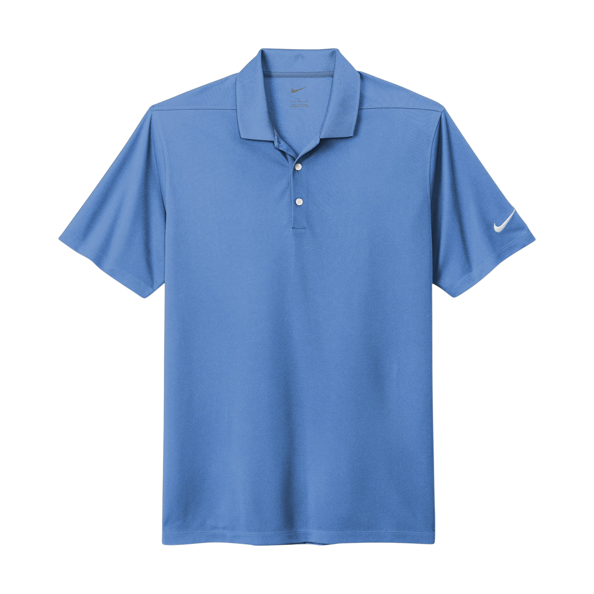 Nike Dri-FIT Micro Pique 2.0 Polo in Valor Blue — custom branded by Motive
