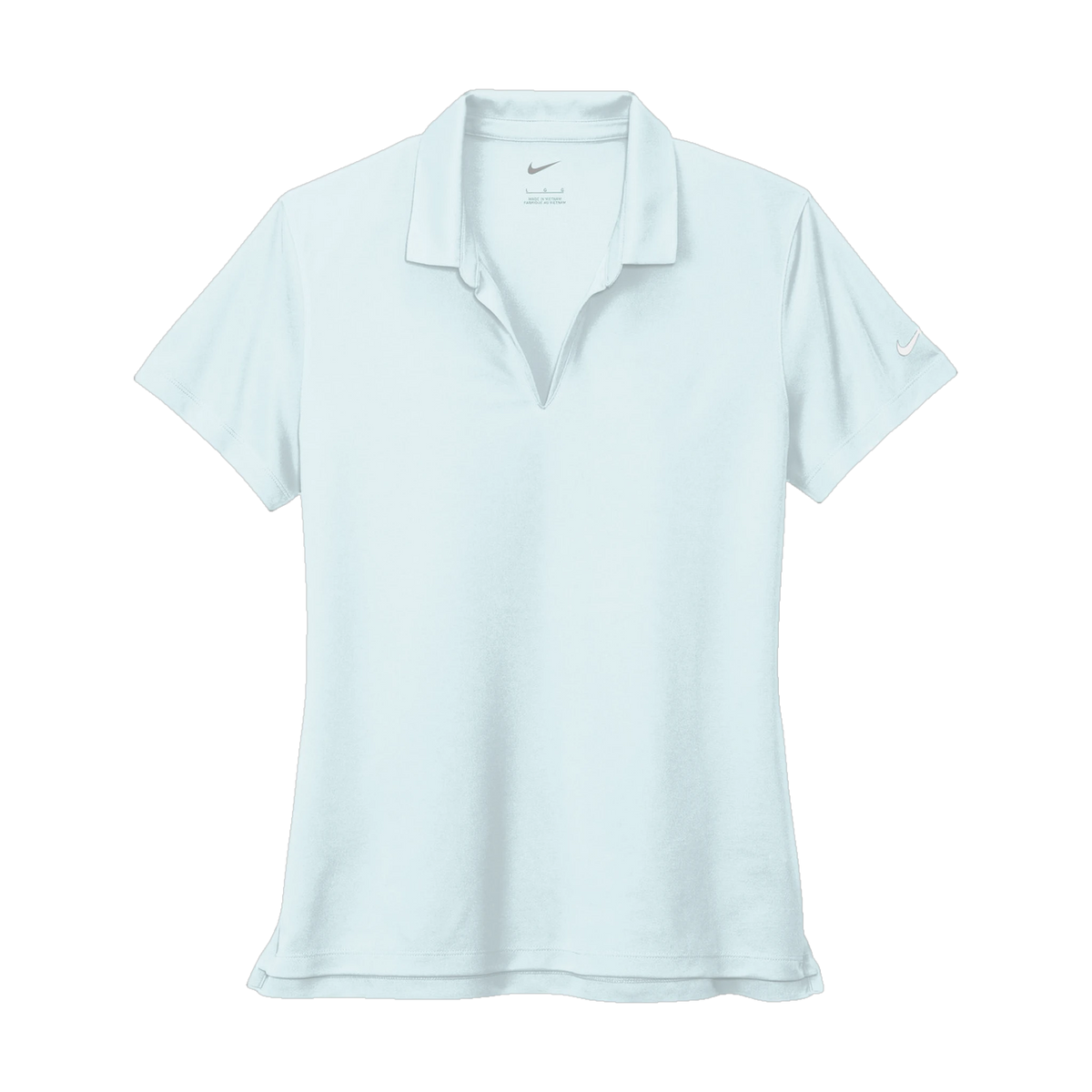 Nike Women's Dri-FIT Micro Pique 2.0 Polo in Blue Tint
