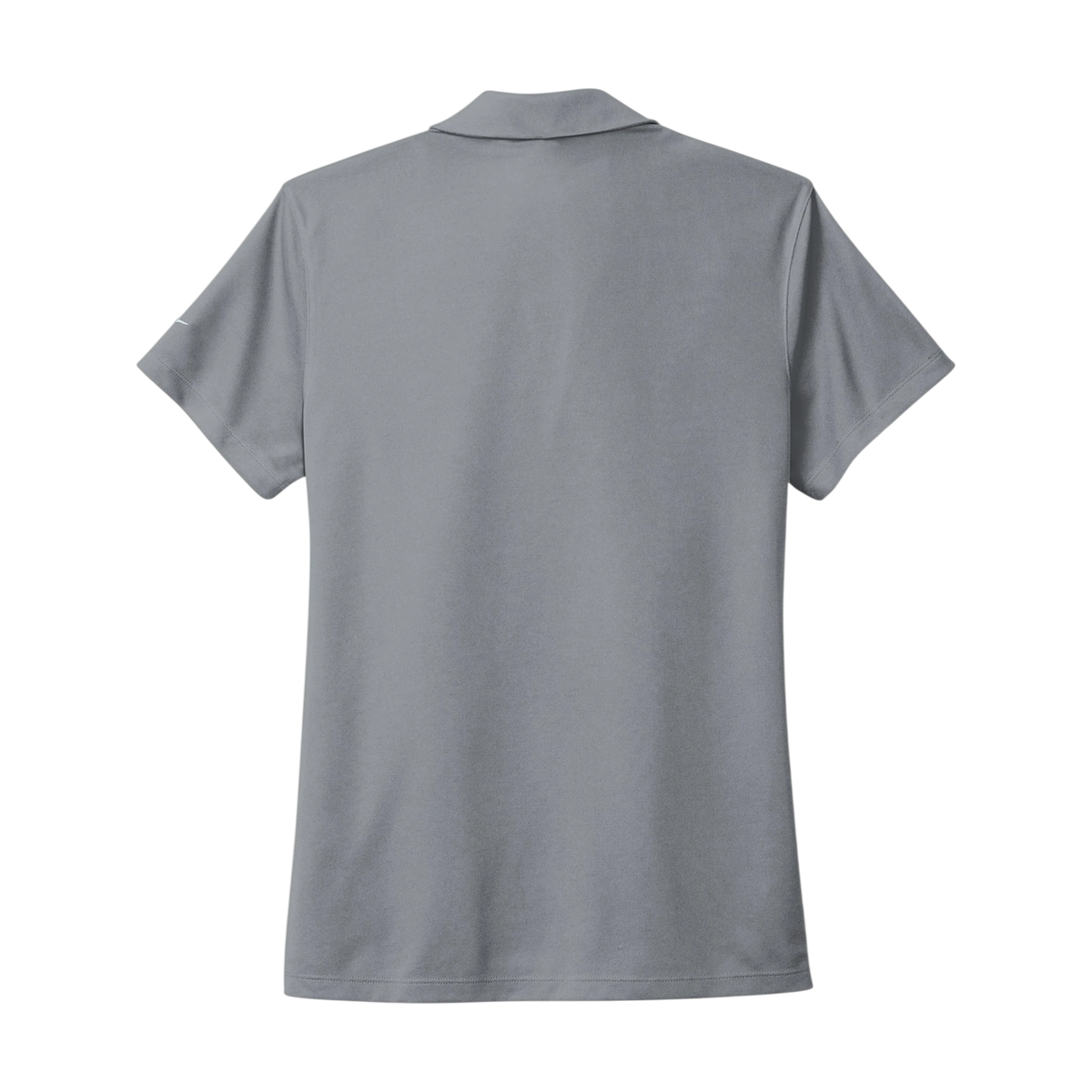 Nike Women's Dri-FIT Micro Pique 2.0 Polo in Cool Grey — custom branded by Motive