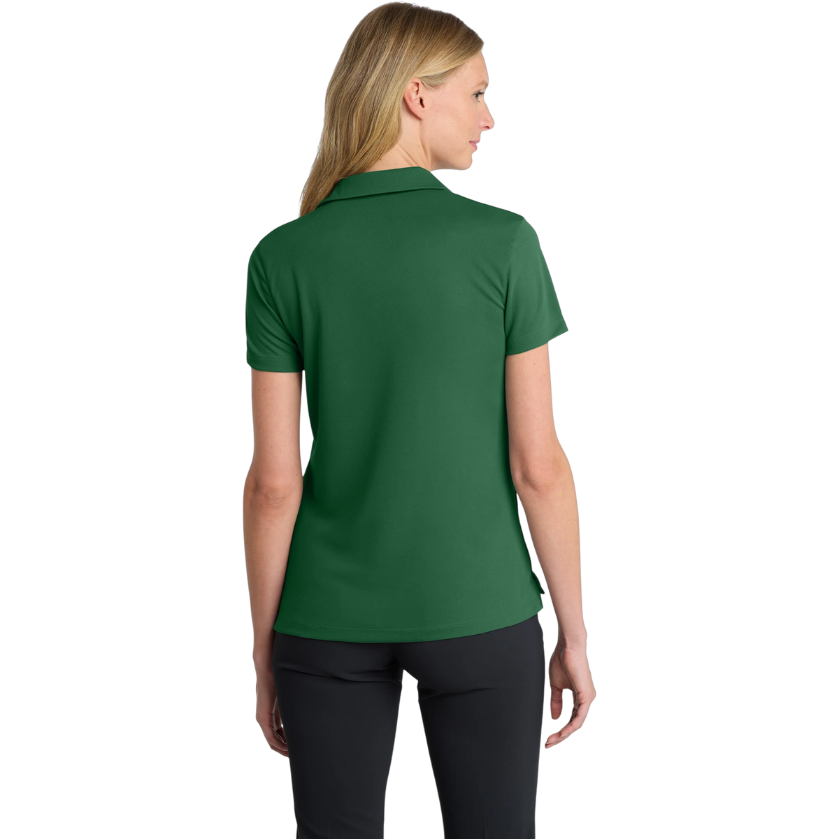 Nike Women's Dri-FIT Micro Pique 2.0 Polo in Gorge Green