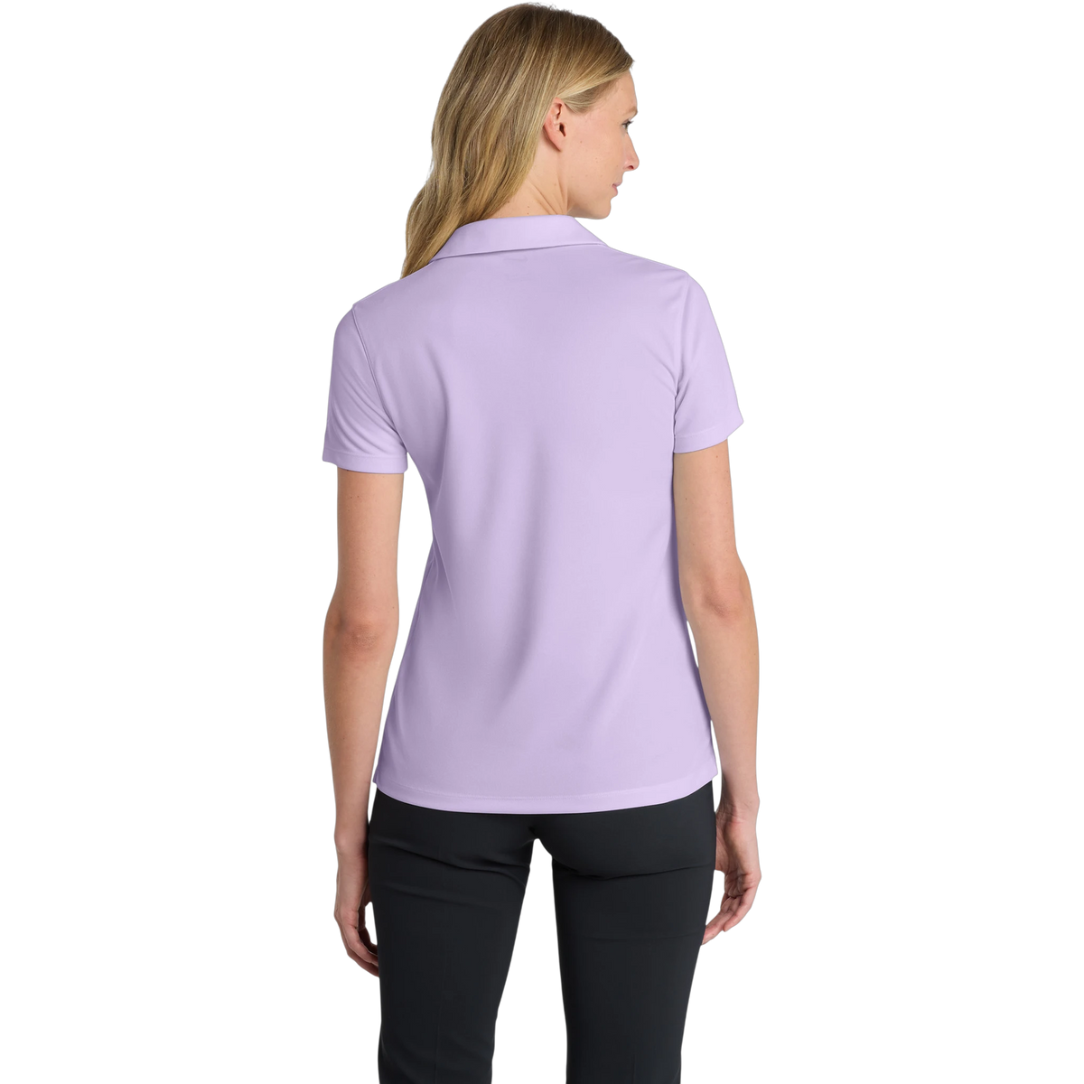 Nike Women's Dri-FIT Micro Pique 2.0 Polo in Urban Lilac — custom branded by Motive