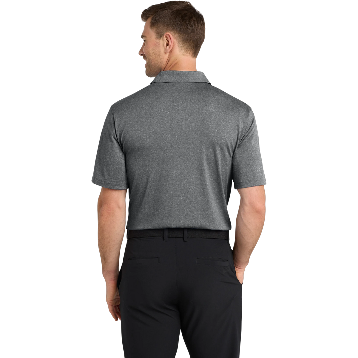 Nike Dri-FIT Vapor Polo in Black Heather