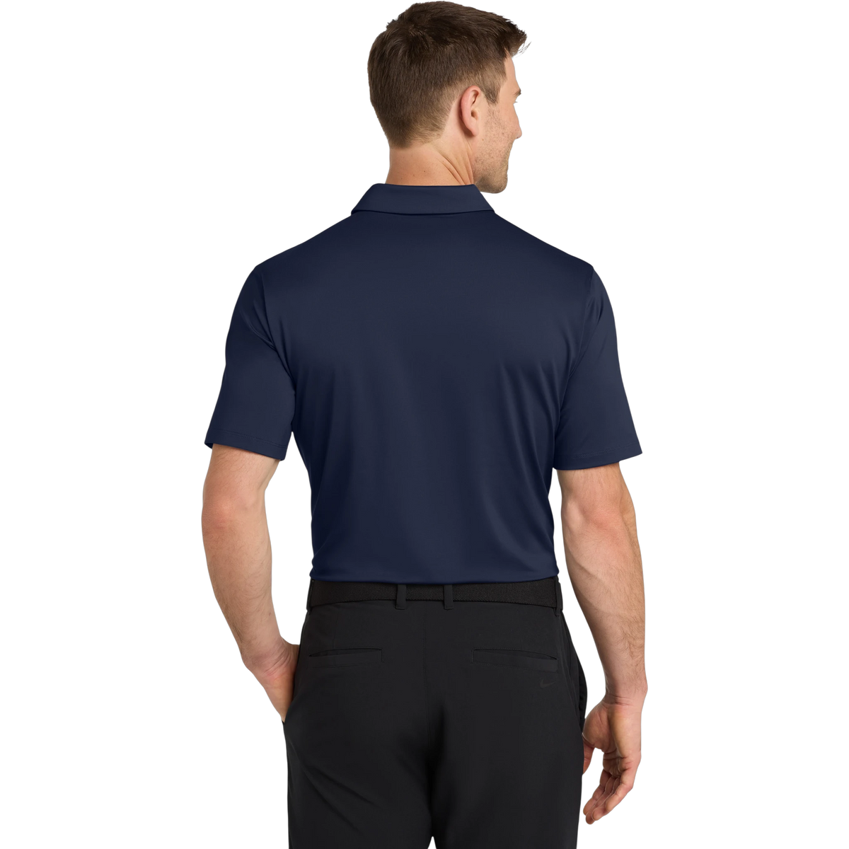 Nike Dri-FIT Vapor Polo in Midnight Navy — custom branded by Motive
