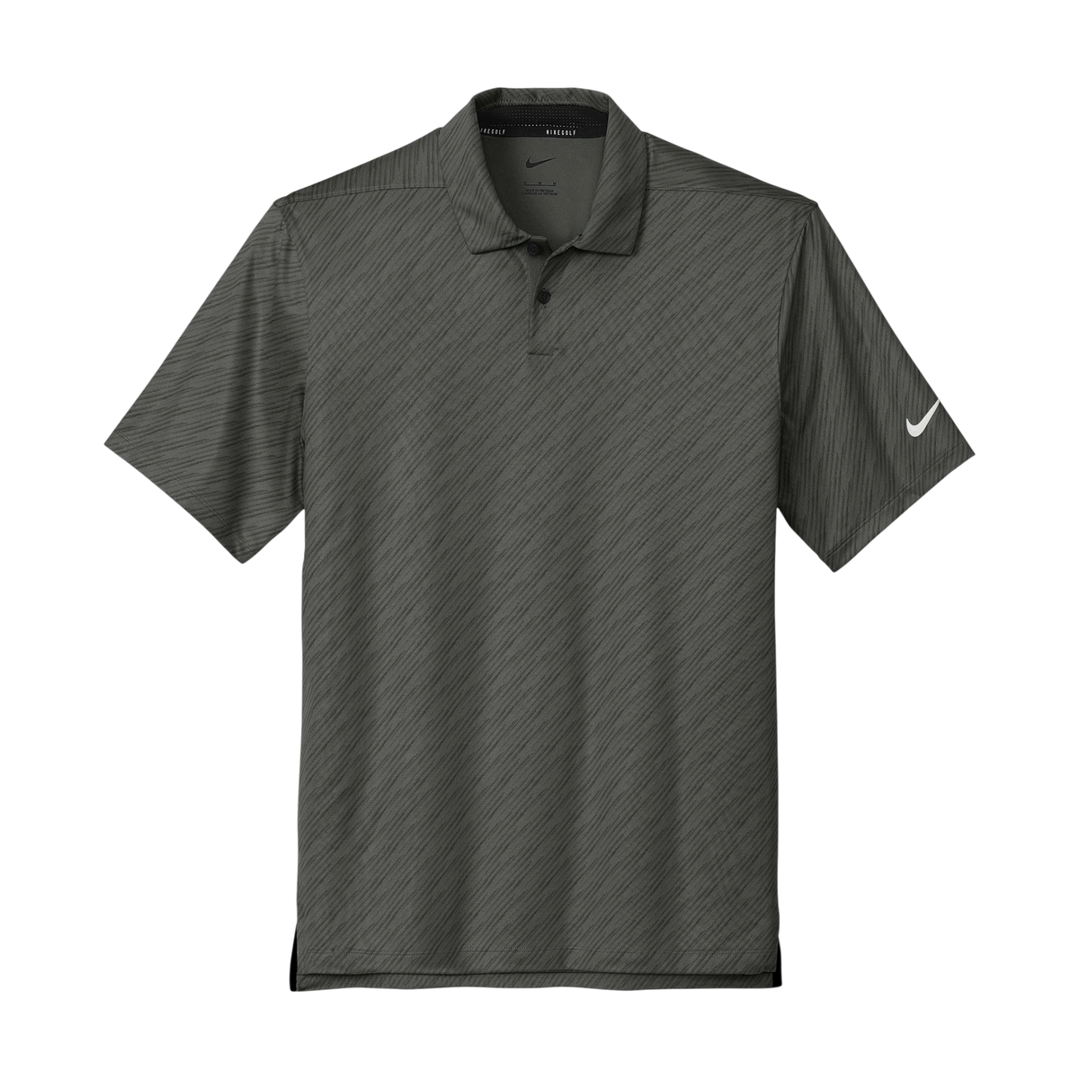 Nike Vapor Dash Polo in Anthracite — custom branded by Motive
