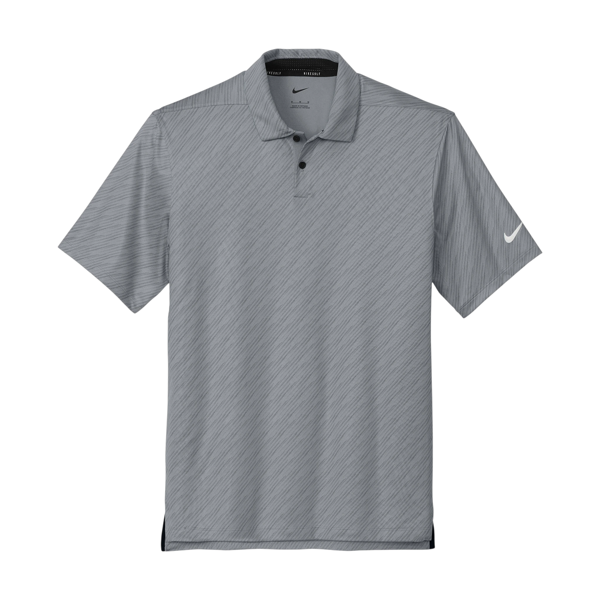Nike Vapor Dash Polo in Cool Grey — custom branded by Motive