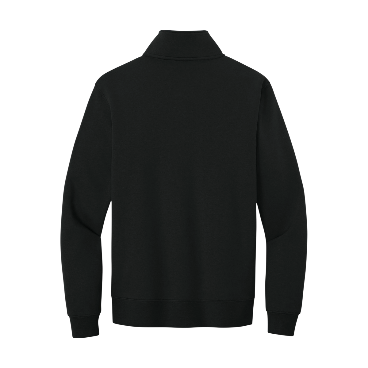 Nike Club Fleece Sleeve Swoosh 1/2-Zip in Black — custom branded by Motive