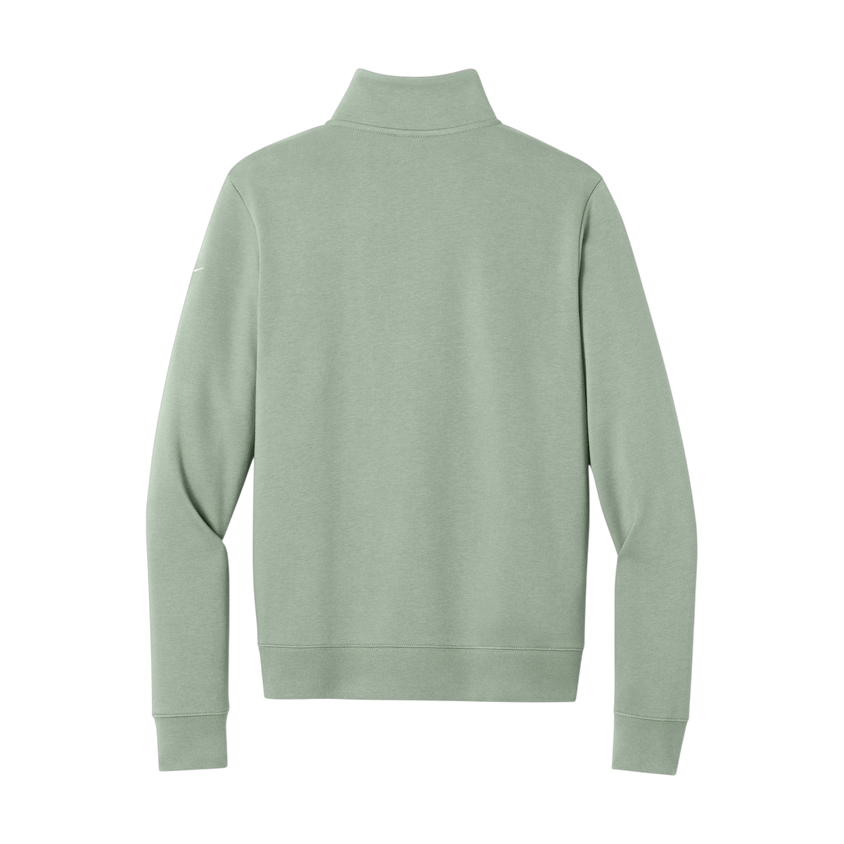 Nike Women's Club Fleece Sleeve Swoosh 1/2-Zip in Jade Horizon — custom branded by Motive