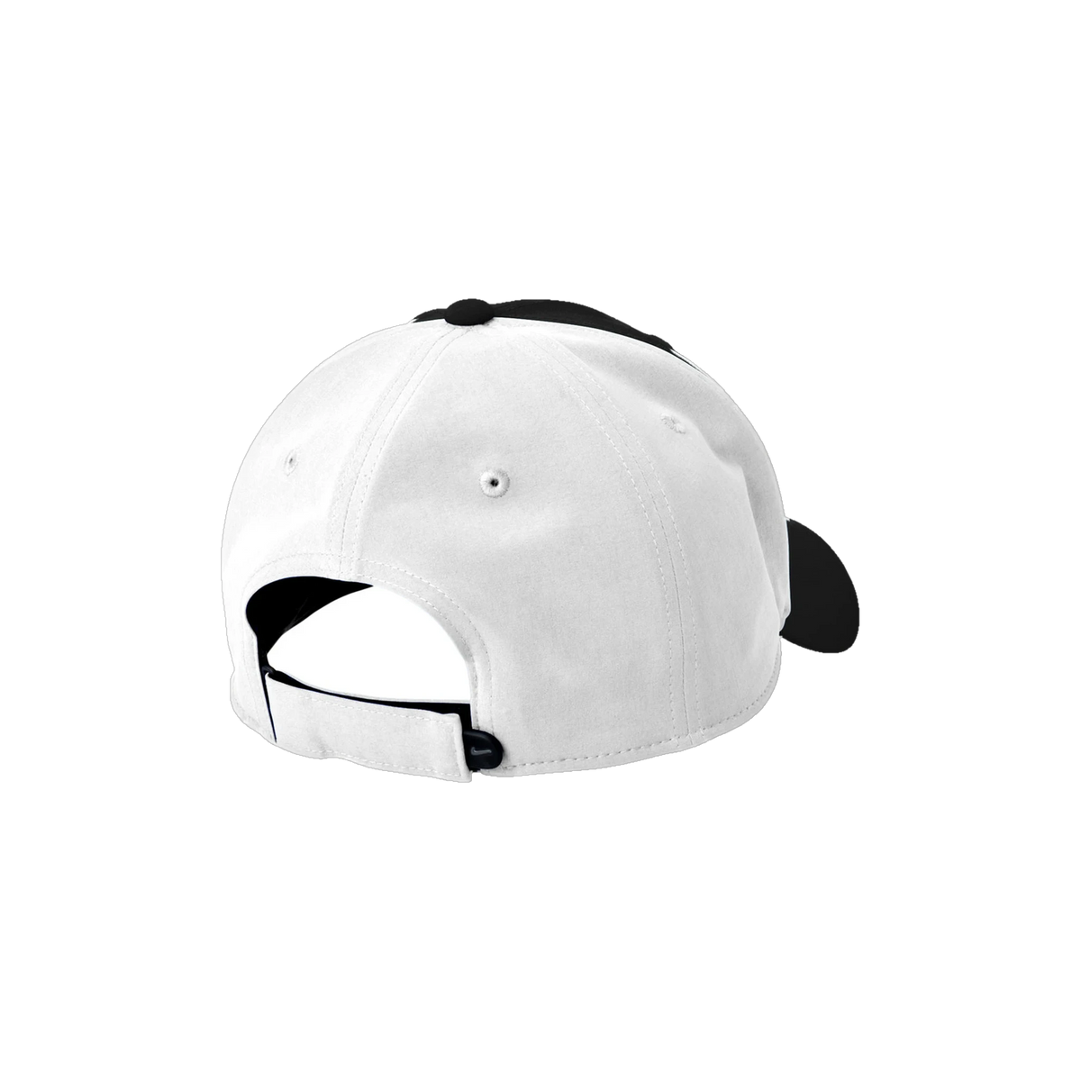 Nike Dri-FIT Legacy Cap in Black/ White — custom branded by Motive