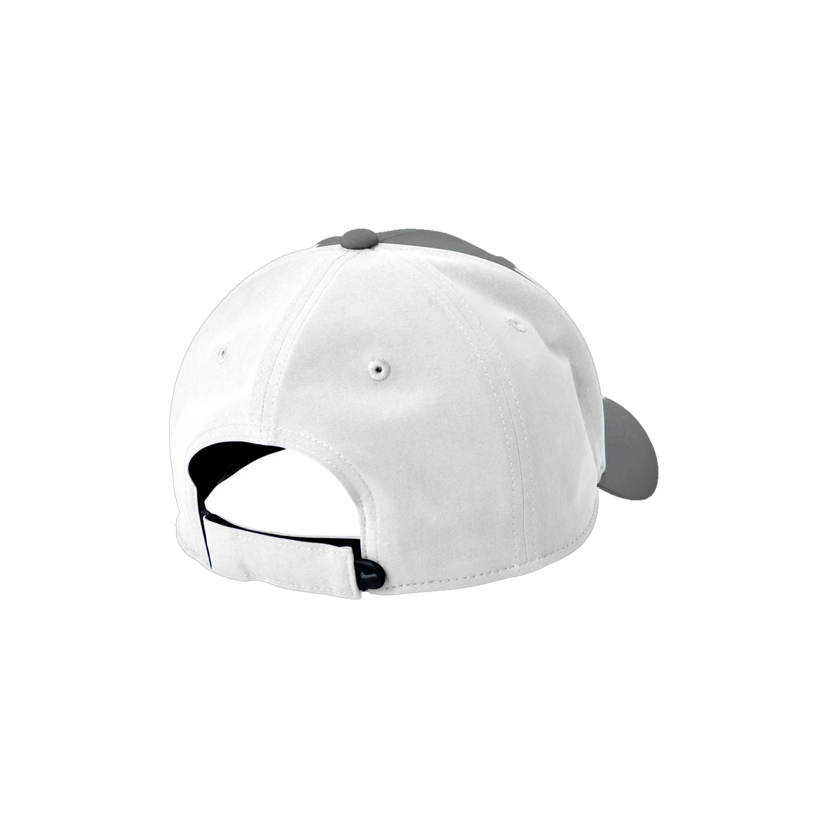 Nike Dri-FIT Legacy Cap in Dark Grey/ White — custom branded by Motive