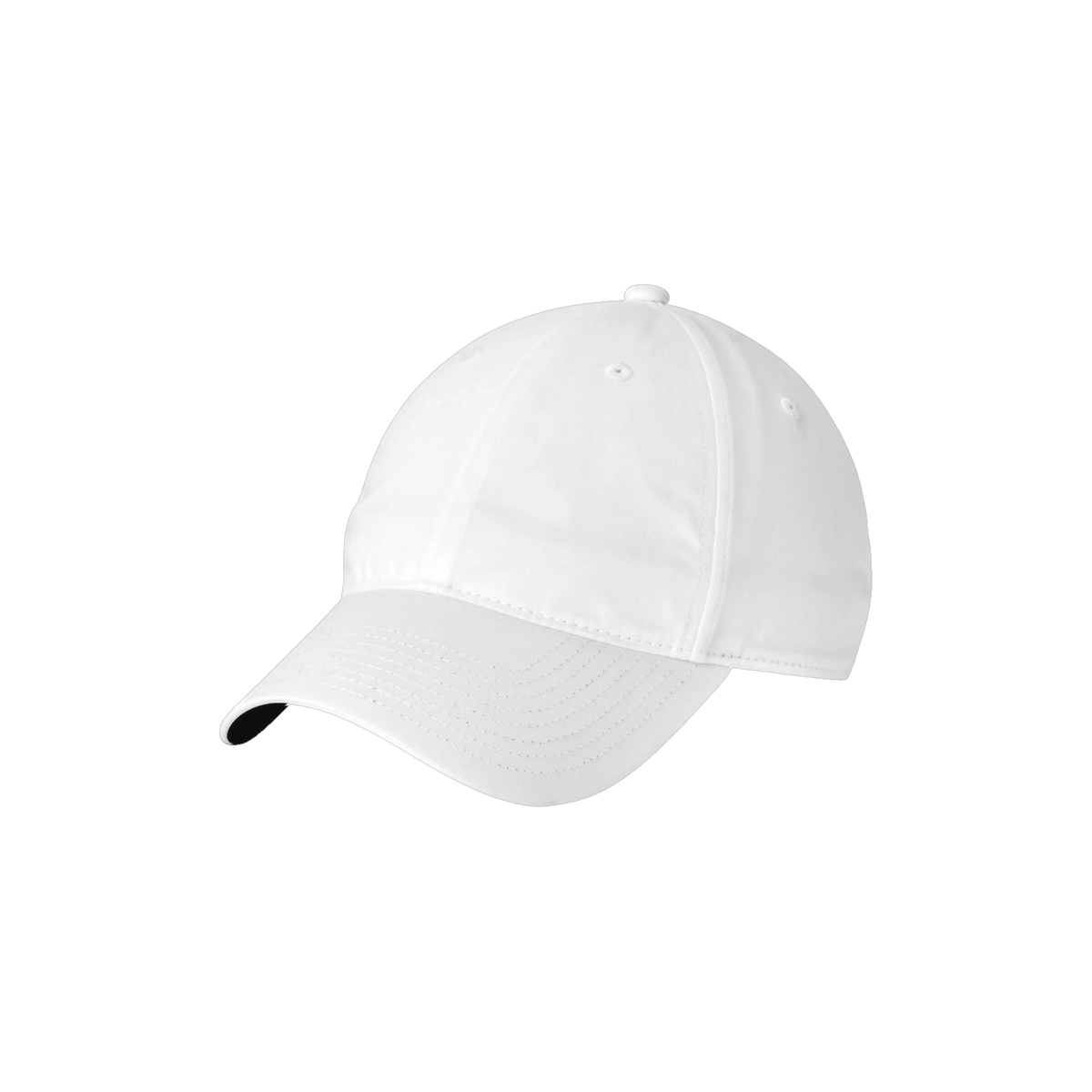 Nike Unstructured Cotton/Poly Twill Cap in White — custom branded by Motive