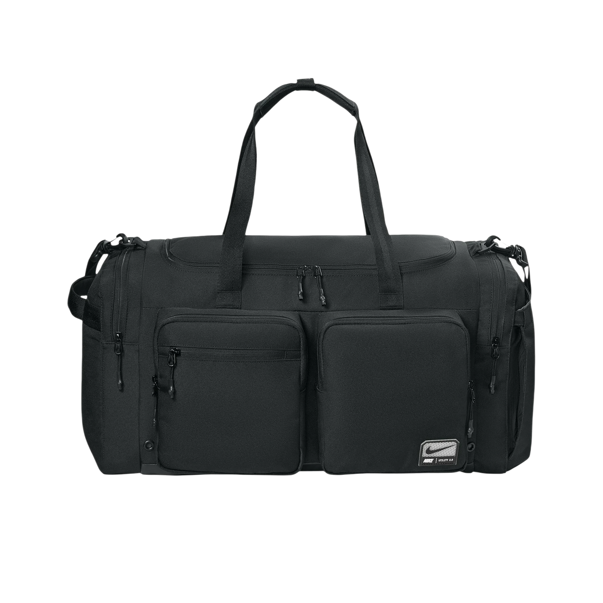 Nike Utility Duffel 2.0 in Black — custom branded by Motive