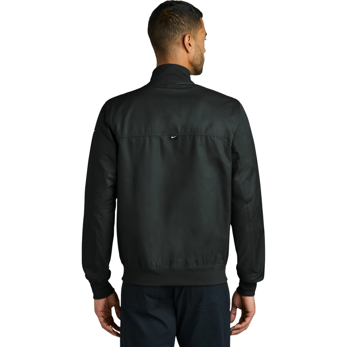 Nike Bomber Jacket in Black — custom branded by Motive