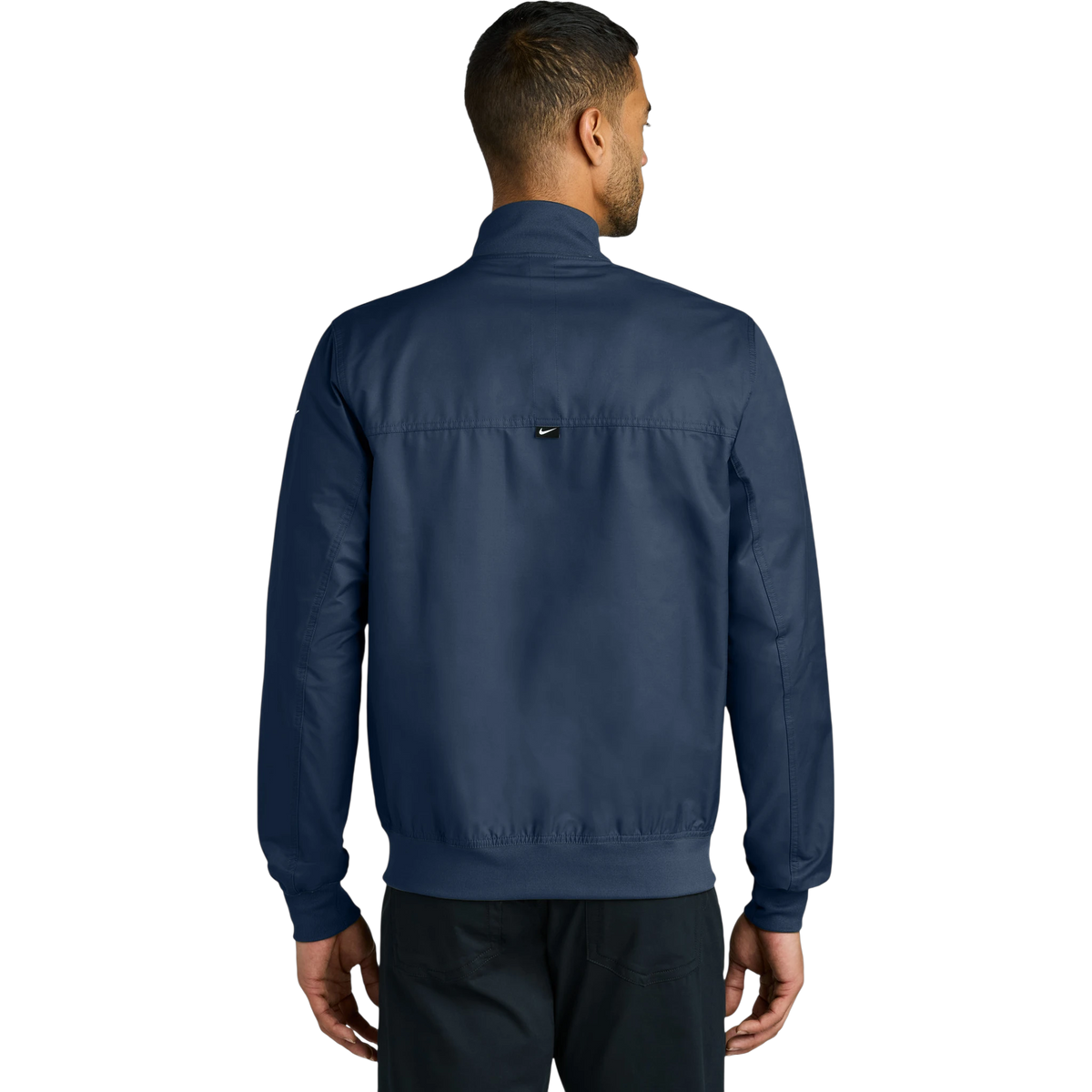 Nike Bomber Jacket in Midnight Navy — custom branded by Motive