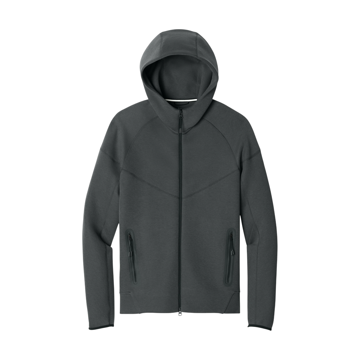 Nike Tech Fleece Full-Zip Hoodie in Anthracite Heather — custom branded by Motive