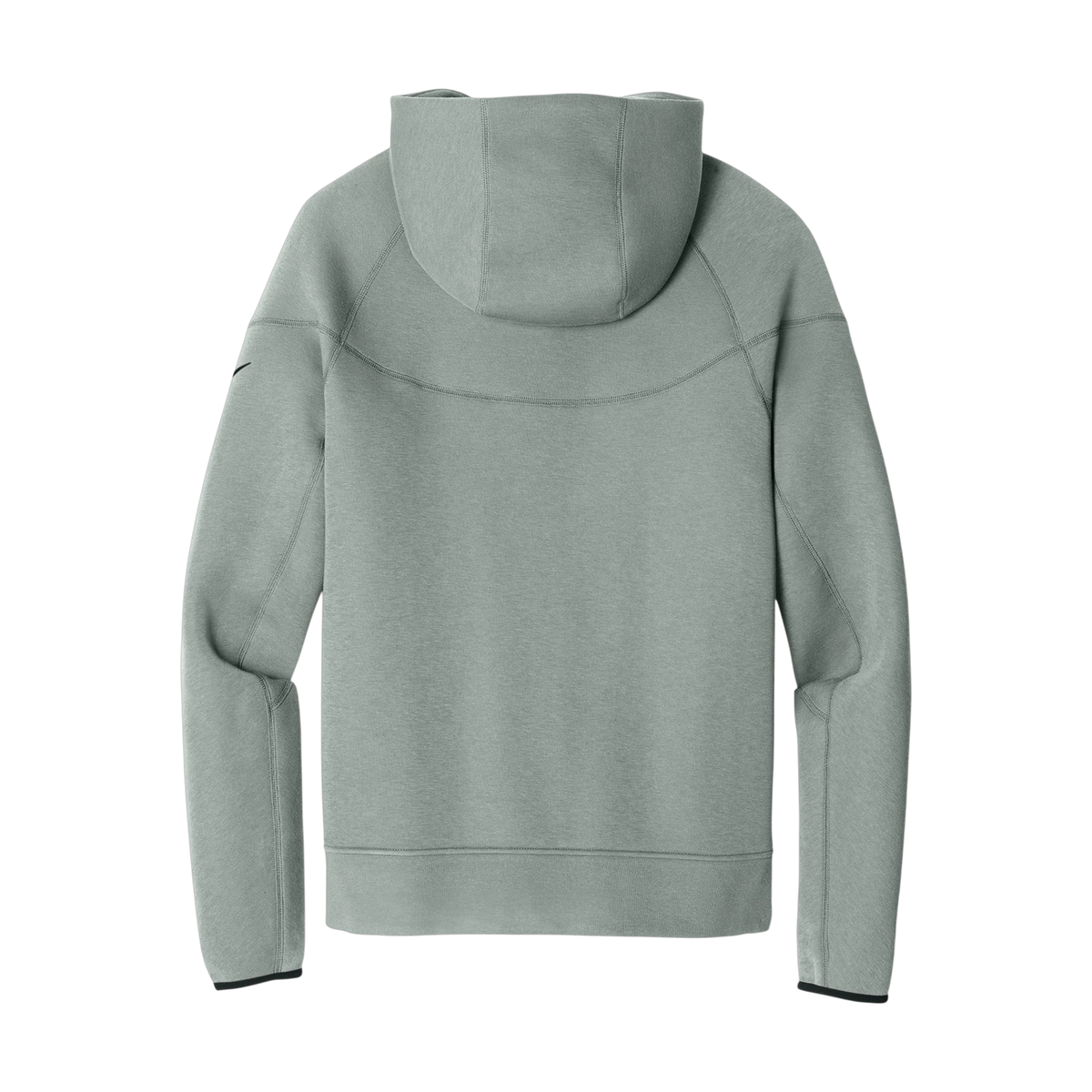 Nike Tech Fleece Full-Zip Hoodie in Dark Grey Heather — custom branded by Motive