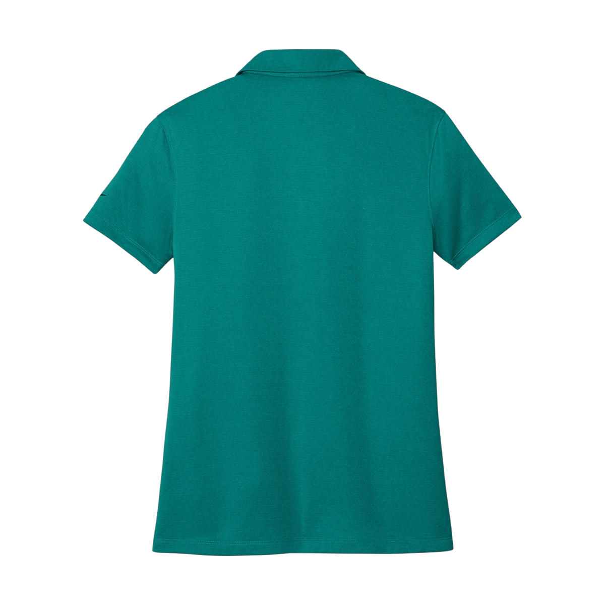 Nike Women's Dri-FIT Smooth Heather Polo in Bright Spruce Heather — custom branded by Motive
