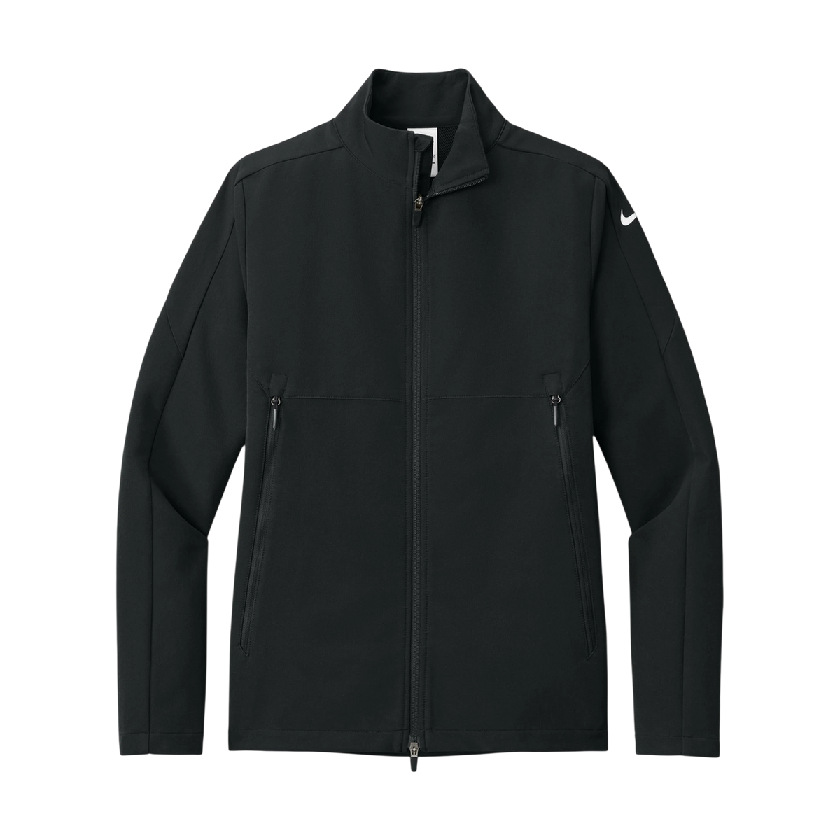 Nike Full-Zip Soft Shell Jacket in Black — custom branded by Motive