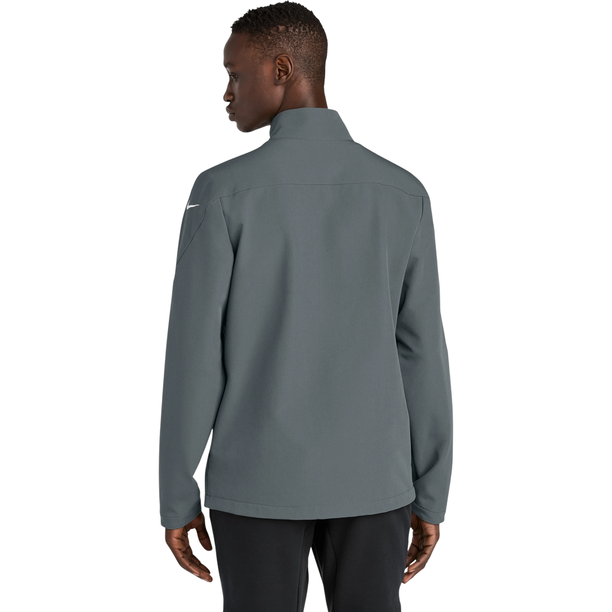 Nike Full-Zip Soft Shell Jacket in Dark Grey — custom branded by Motive