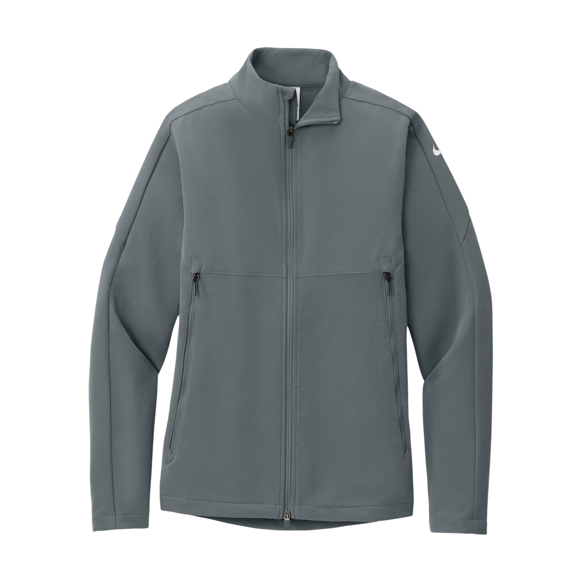 Nike Full-Zip Soft Shell Jacket in Dark Grey — custom branded by Motive
