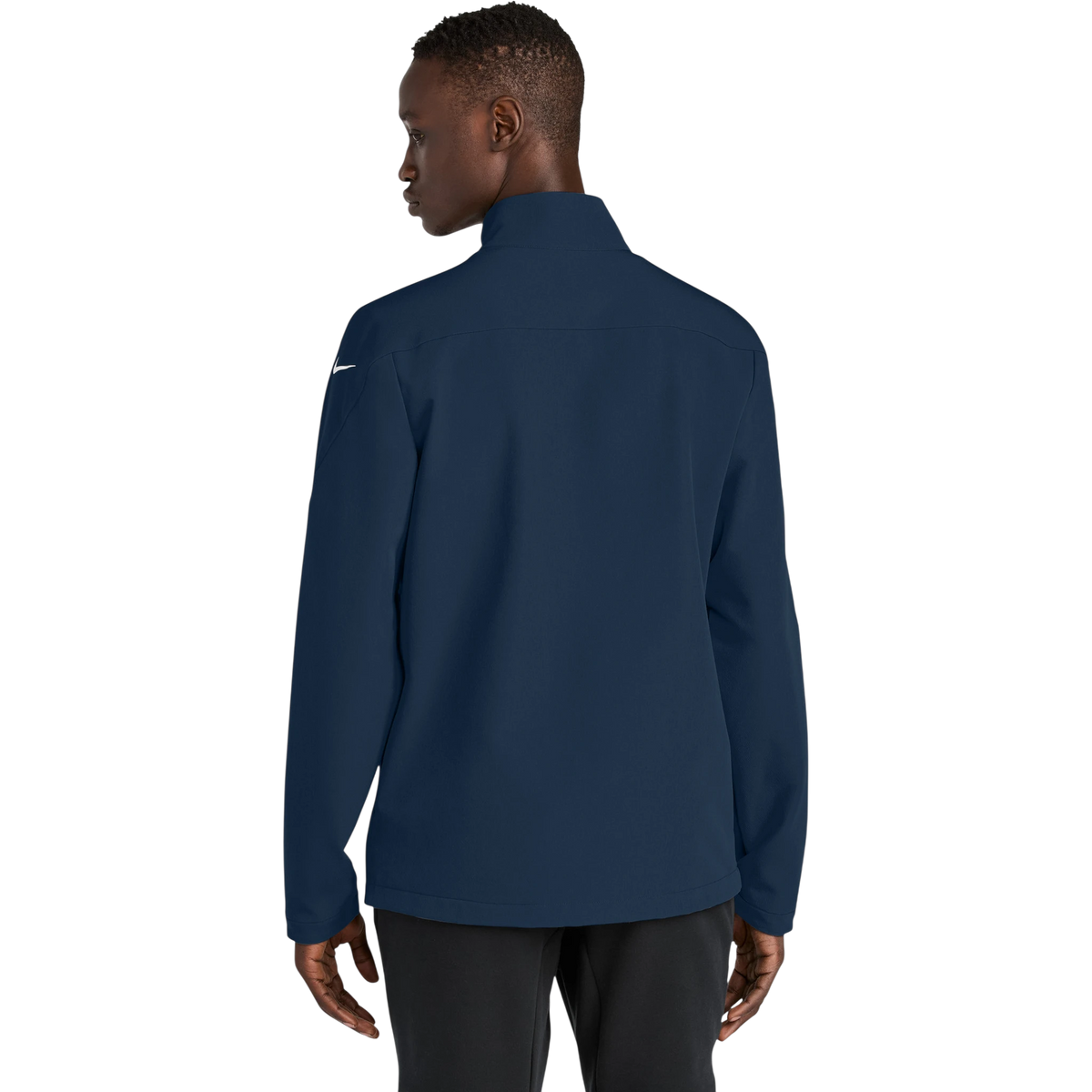 Nike Full-Zip Soft Shell Jacket in Navy — custom branded by Motive