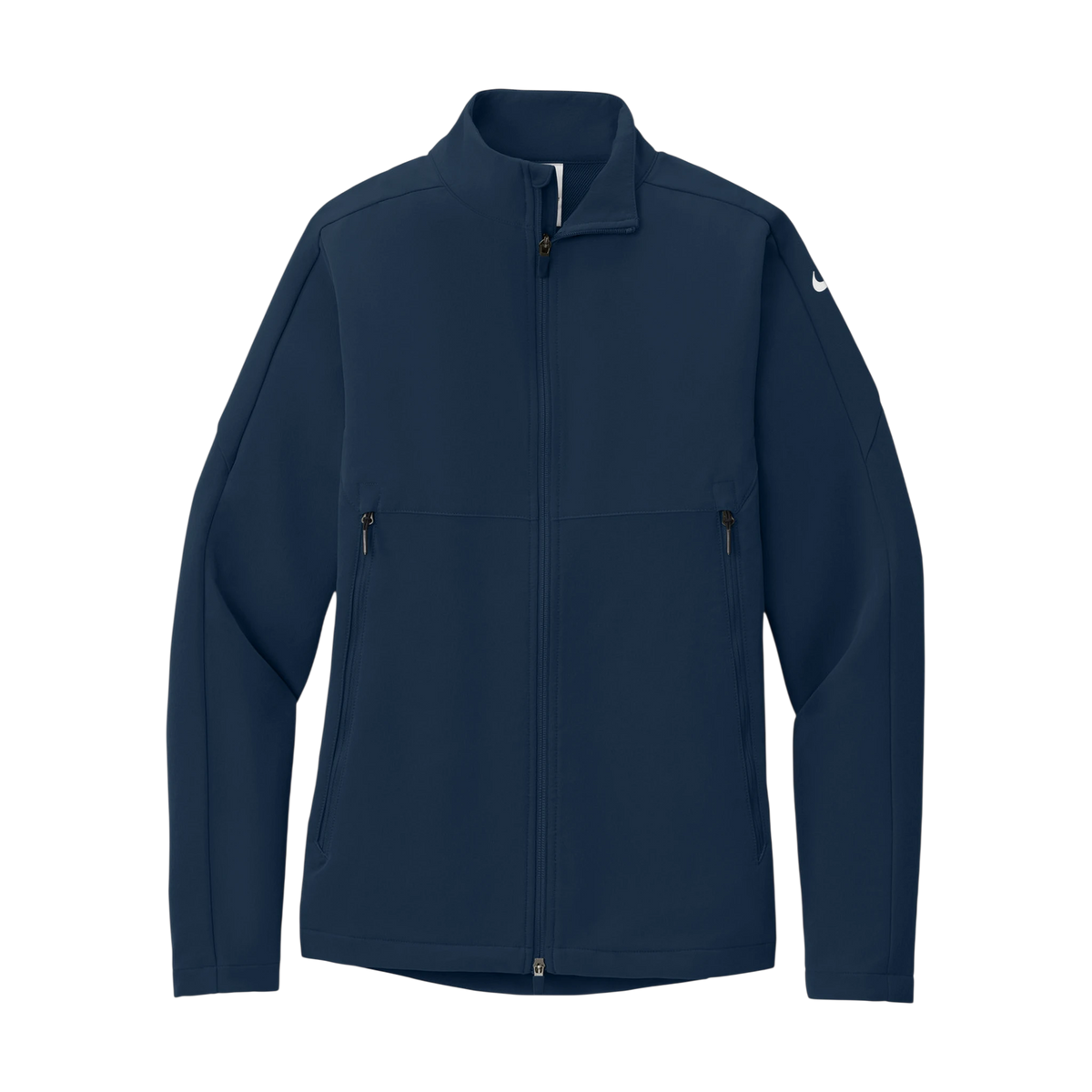 Nike Full-Zip Soft Shell Jacket in Navy — custom branded by Motive