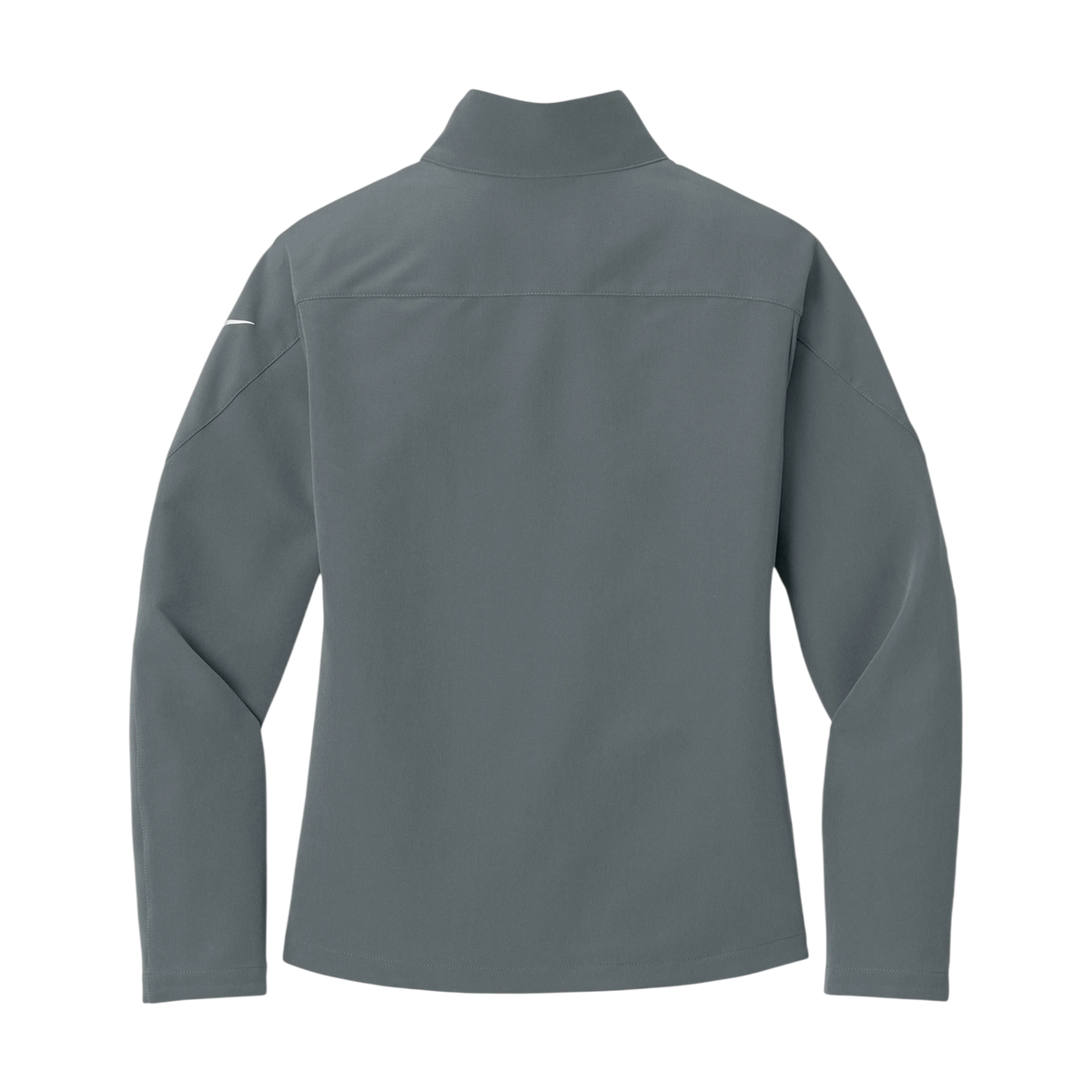 Nike Women's Full-Zip Soft Shell Jacket in Dark Grey — custom branded by Motive