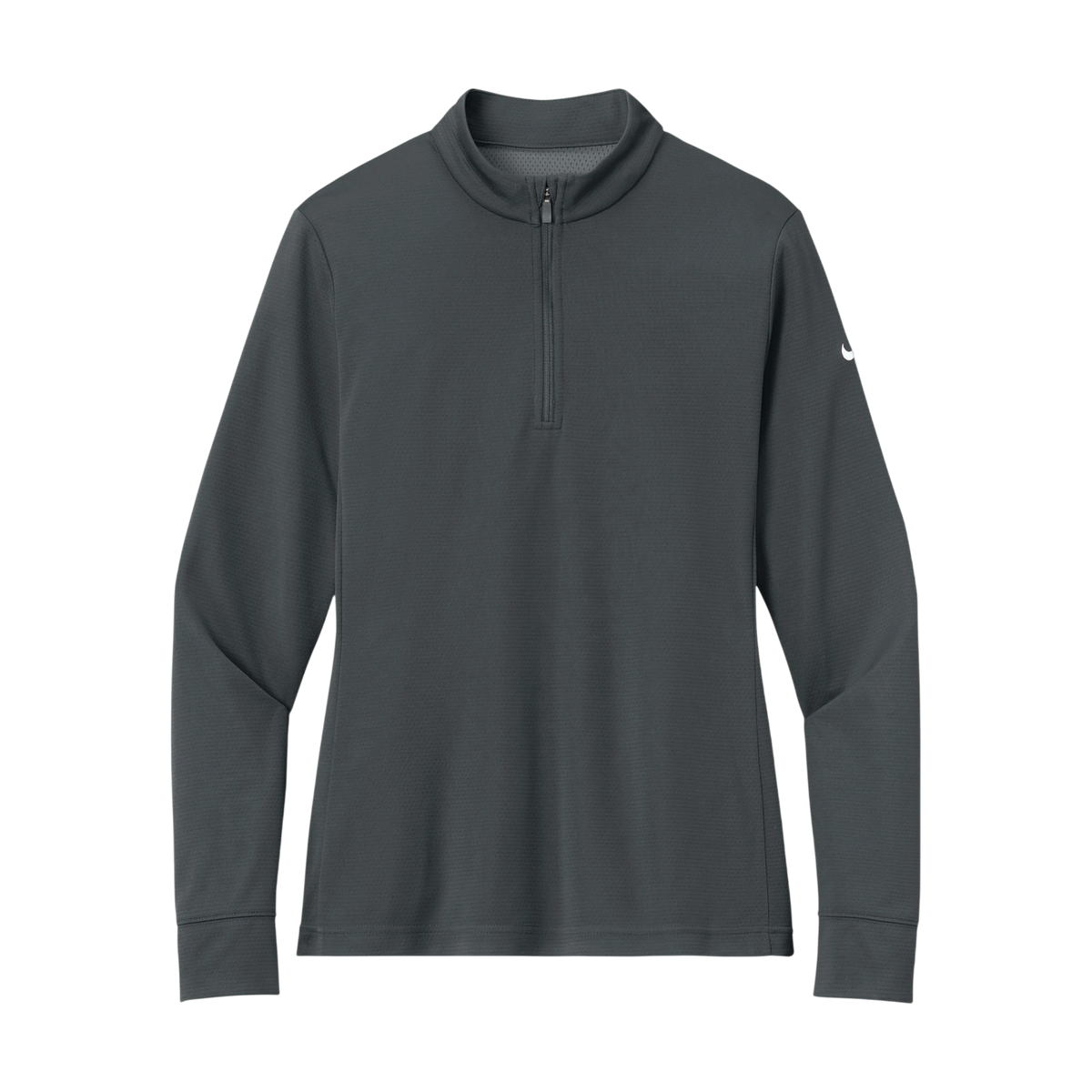 Nike Women's Essential 1/2-Zip Cover-Up in Anthracite — custom branded by Motive