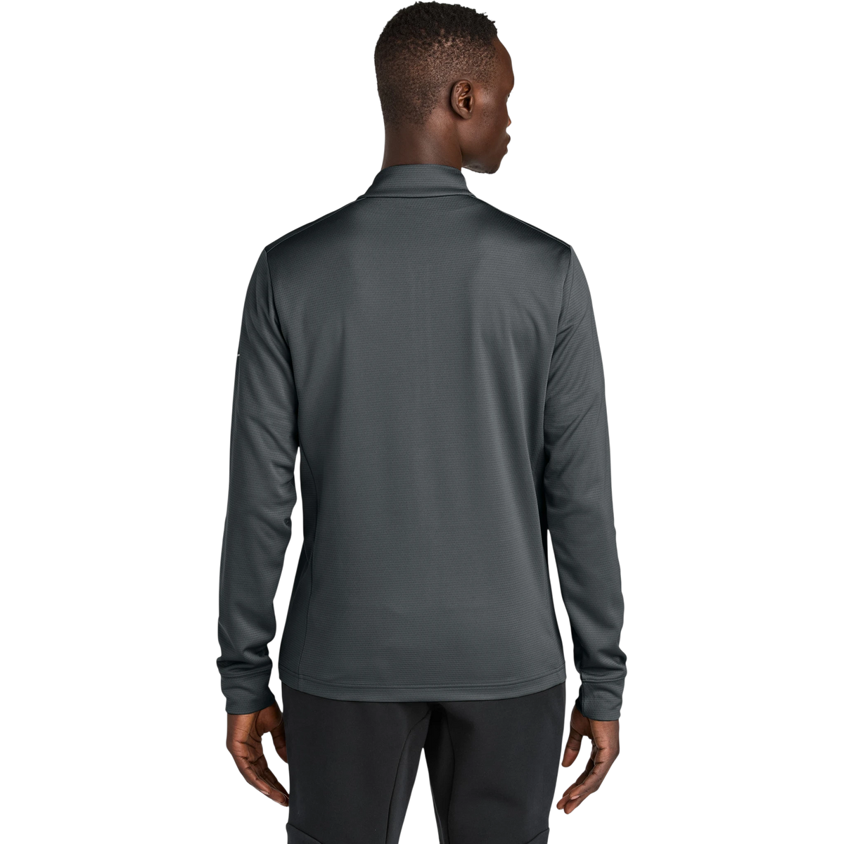 Nike Essential 1/2-Zip Cover-Up in Anthracite