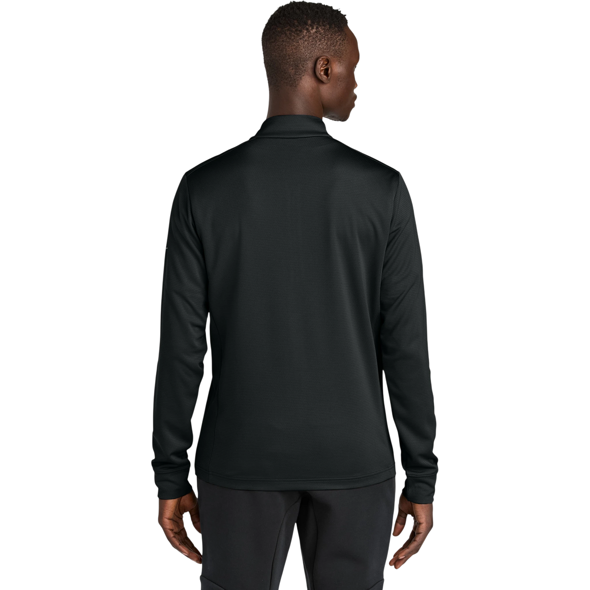 Nike Essential 1/2-Zip Cover-Up in Black