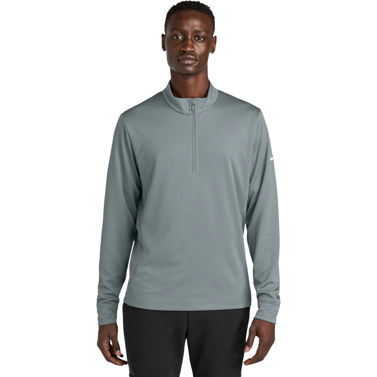 Nike Essential 1/2-Zip Cover-Up in Cool Grey — custom branded by Motive