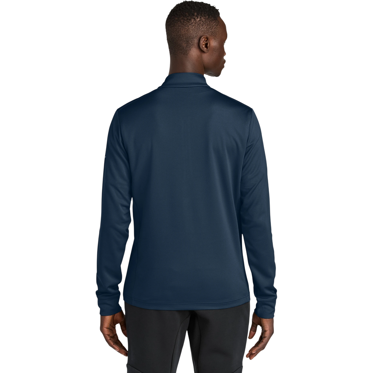 Nike Essential 1/2-Zip Cover-Up in Navy