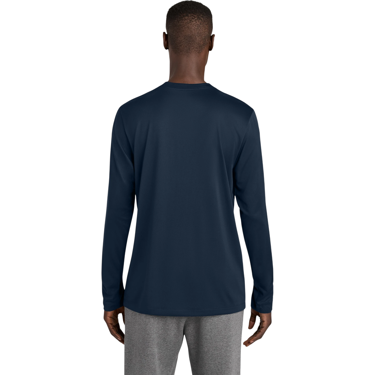 Nike Team rLegend Long Sleeve Tee in College Navy