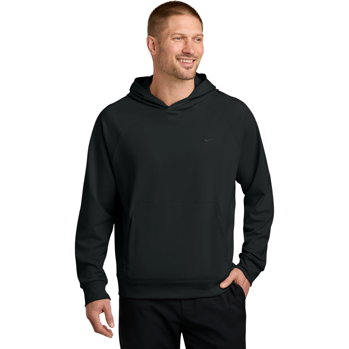 Nike Dri-FIT Primary Hoodie in Black