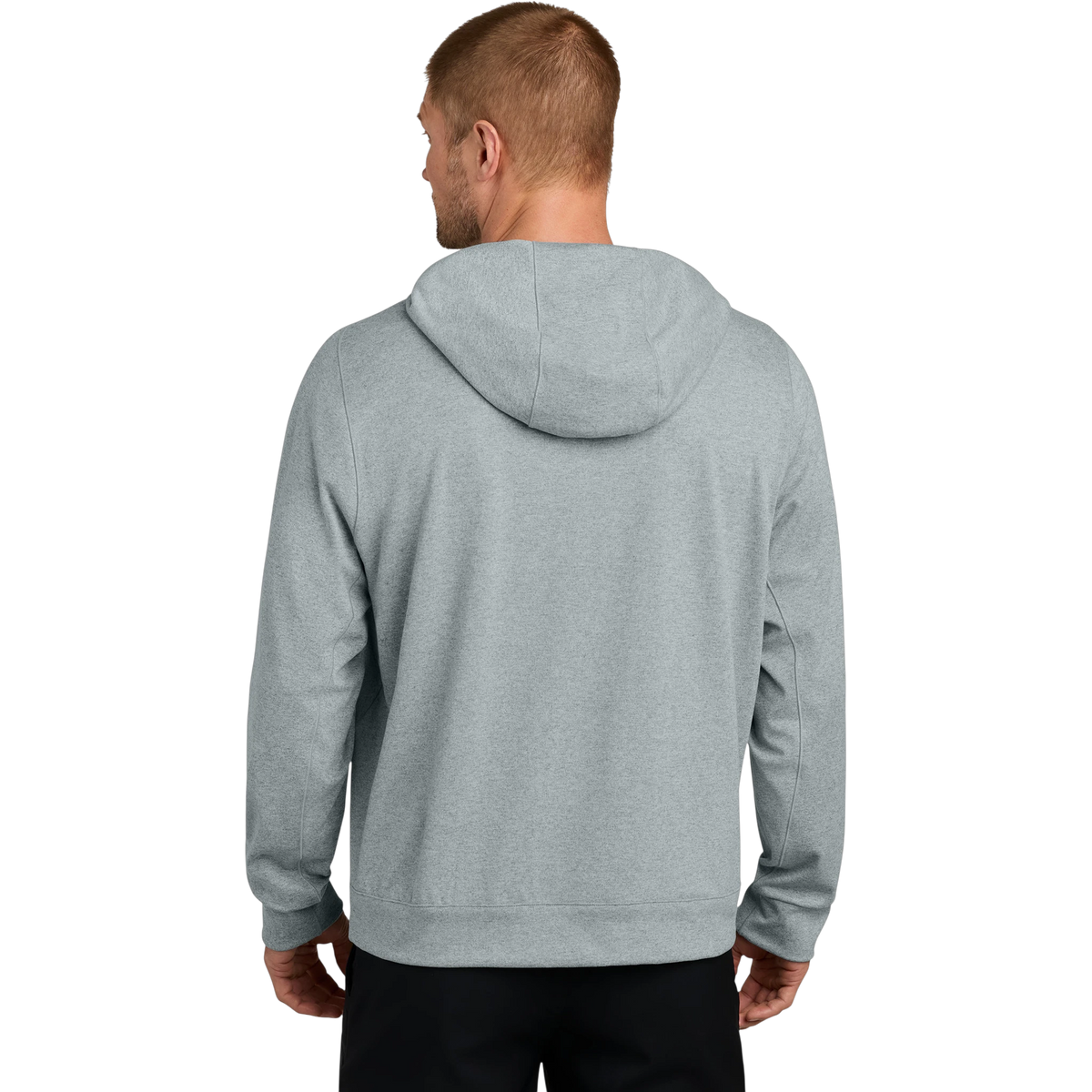 Nike Dri-FIT Primary Hoodie in Cool Grey Heather