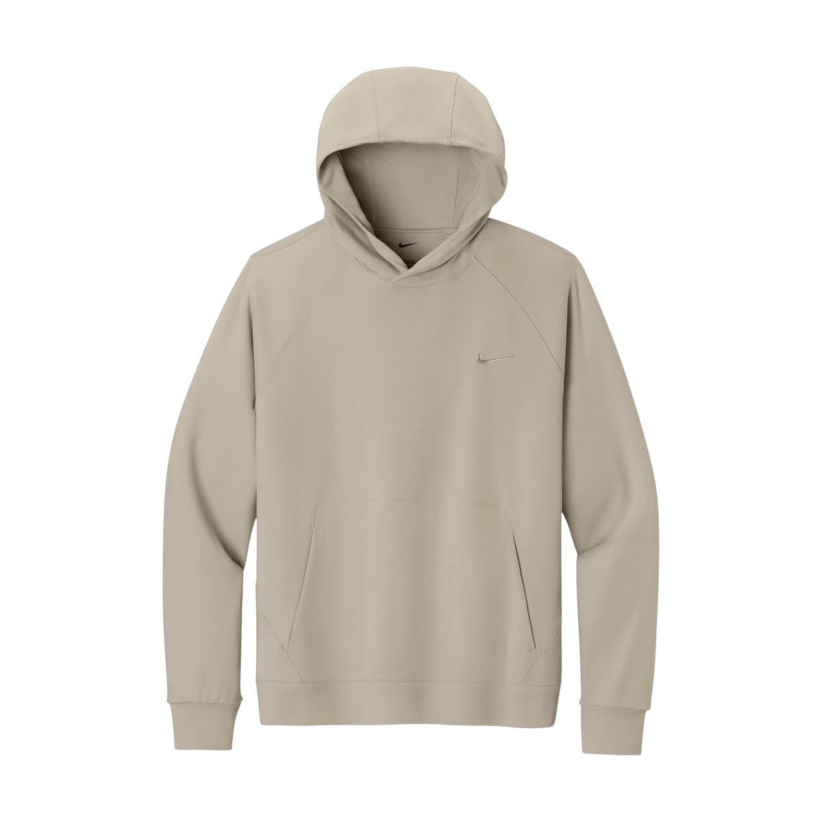 Nike Dri-FIT Primary Hoodie in Desert Khaki — custom branded by Motive