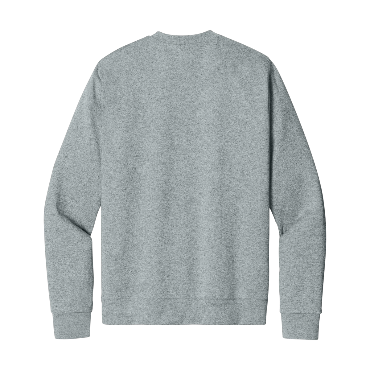 Nike Dri-FIT Primary Crew in Cool Grey Heather — custom branded by Motive