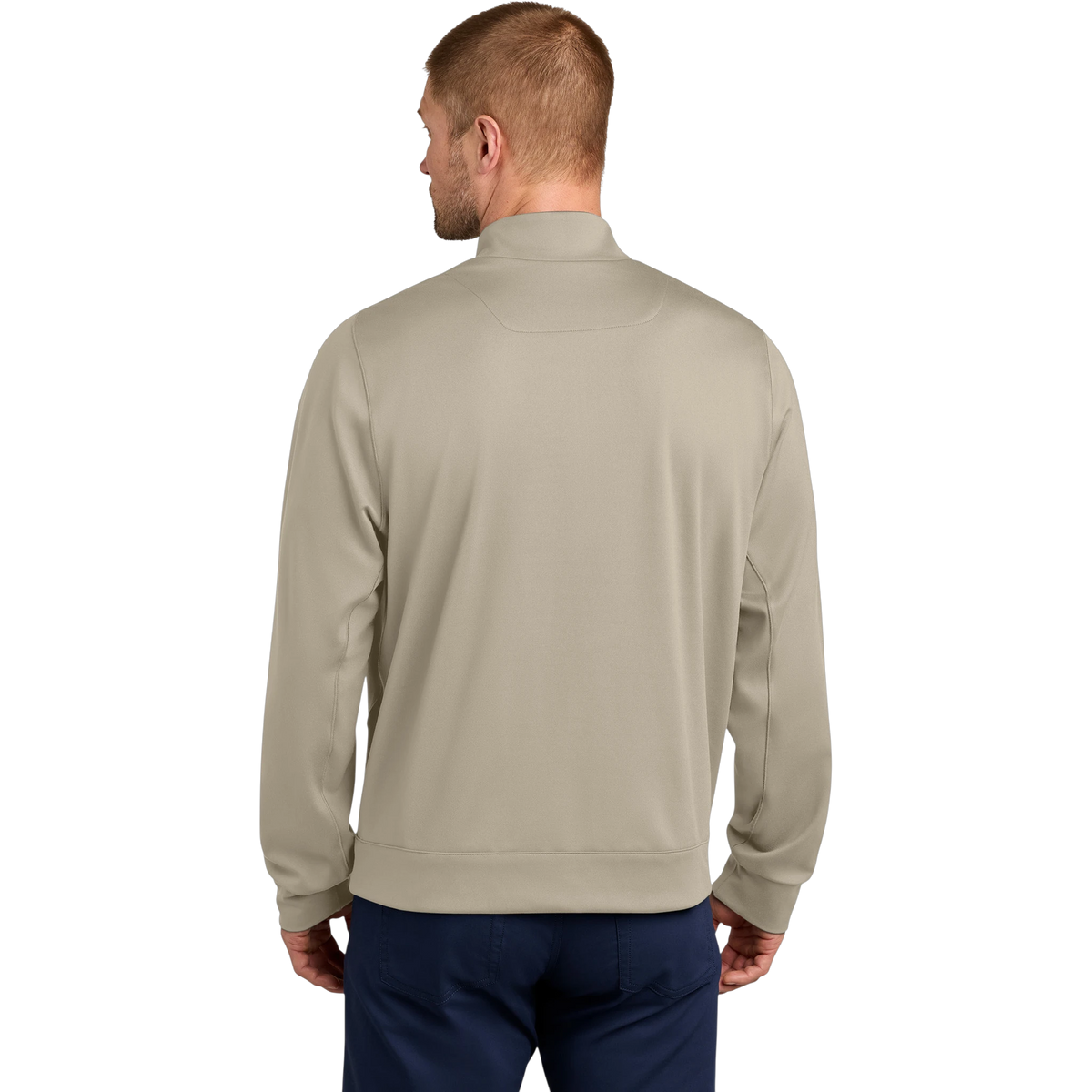 Nike Dri-FIT Primary 1/4-Zip in Desert Khaki — custom branded by Motive