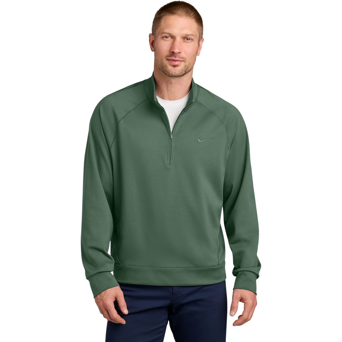 Nike Dri-FIT Primary 1/4-Zip in Vintage Green