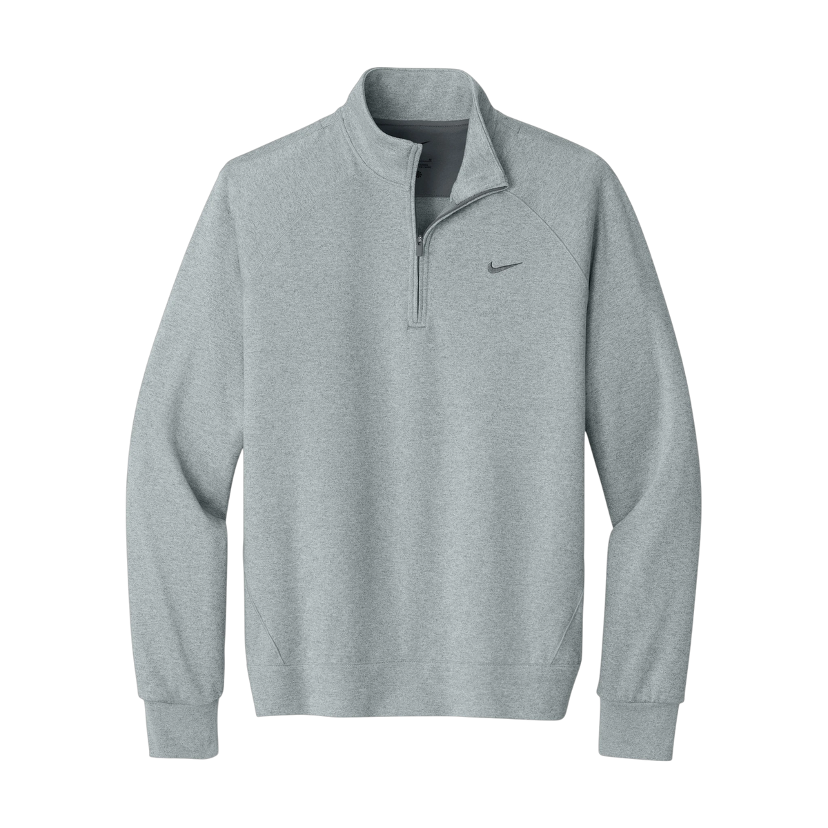 Nike Women's Dri-FIT Primary 1/4-Zip in Cool Grey Heather — custom branded by Motive