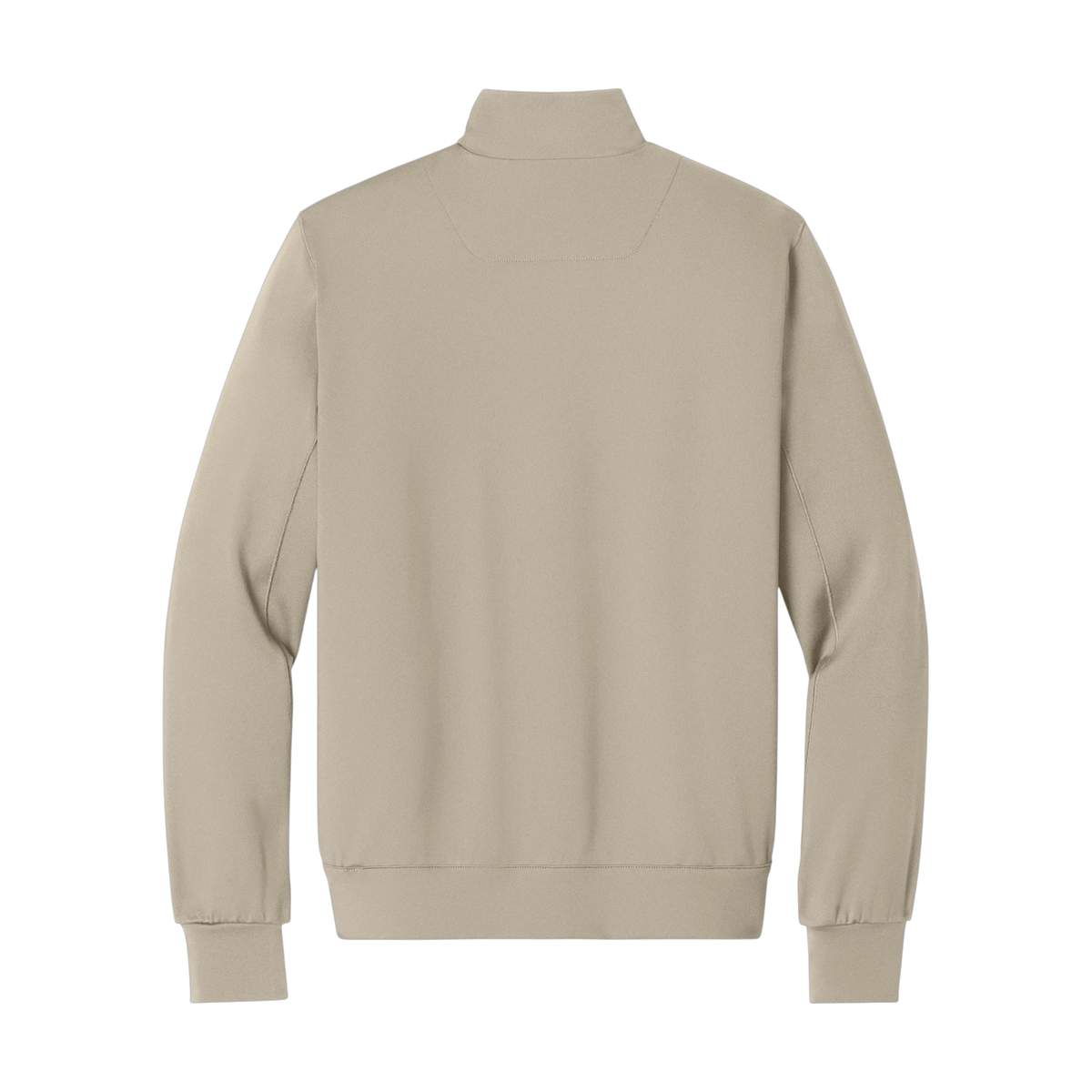 Nike Women's Dri-FIT Primary 1/4-Zip in Desert Khaki — custom branded by Motive